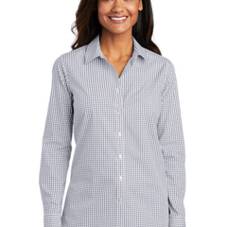 Port Authority ® Ladies Broadcloth Gingham Easy Care Shirt