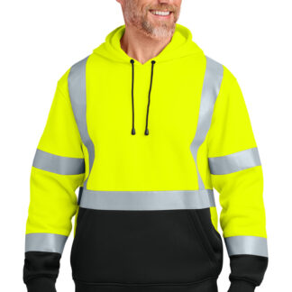 CornerStone® ANSI 107 Class 3 Heavy-Duty Fleece Pullover Hoodie
